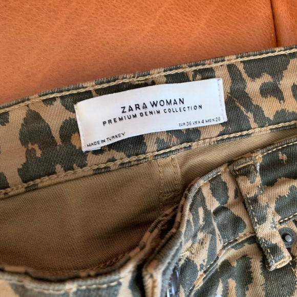 Zara printed skinny jeans - Picture 3 of 5